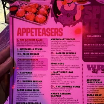 Hamburger Mary's - Appetizer Menu - American Near Me - Ontario, California Hamburger Mary's - Appetizer Menu - American Near Me - Ontario, California