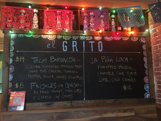Menu photo 5 El Grito Taqueria Seattle, WA