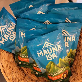 Mauna Loa Macadamia Nut - a basket of macadamia chips - Chocolatiers & Shops Near Me - Keaau, Hawaii