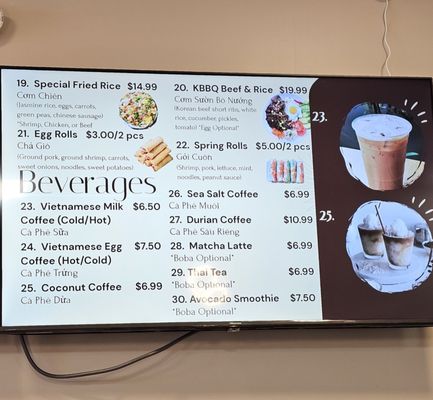 Menu photo 2 Saigon Coffee & Sandwiches Jacksonville, FL Menu photo 2 Saigon Coffee & Sandwiches Jacksonville, FL