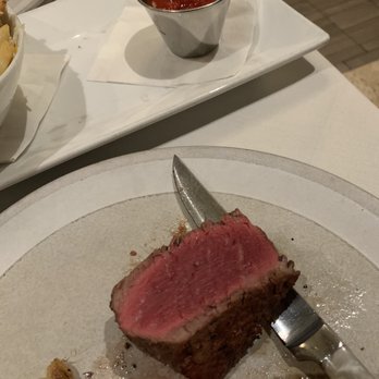 LB Steak - 8oz FILET MIGNON asked for medium rare... - Steakhouses Near Me - San Jose, California