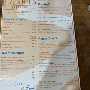Freshies - Menu 6/2025 - Breakfast & Brunch Near Me - Steamboat Springs, Colorado Freshies - Menu 6/2025 - Breakfast & Brunch Near Me - Steamboat Springs, Colorado