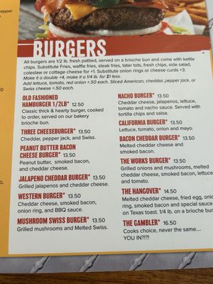Menu photo 7 Carr's Bar N Grill Racine, MN