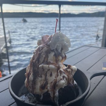 Lake House Pub & Grille - Brownie a la mode. Looked awesome. Tasted ok. - Pubs Near Me - Bomoseen, Vermont Lake House Pub & Grille - Brownie a la mode. Looked awesome. Tasted ok. - Pubs Near Me - Bomoseen, Vermont