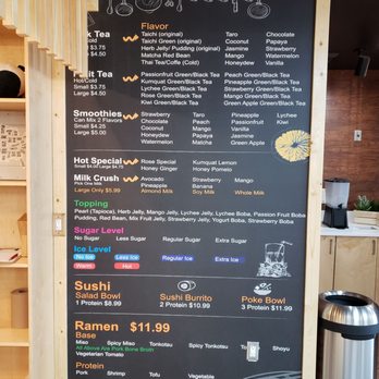 Taichi Bubble Tea - Menue as of 6/29/19 - Bubble Tea Near Me - Rochester, New York Taichi Bubble Tea - Menue as of 6/29/19 - Bubble Tea Near Me - Rochester, New York