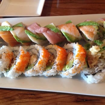 Sushi Konami - Rainbow Roll and Spider Roll - Japanese Near Me - Auburn, Washington Sushi Konami - Rainbow Roll and Spider Roll - Japanese Near Me - Auburn, Washington