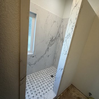 Apex Marble Granite Tile - Shower opening - Countertop Installation Near Me - Rancho Cordova, California