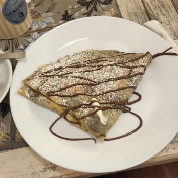 La Milkeria - Crepes with nutella and mascarpone. - Cafeteria Near Me - Florence, FI
