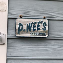 P-Wee's Creations - Sign