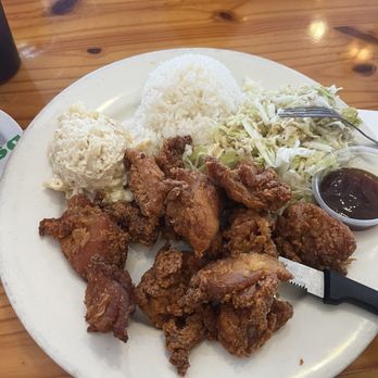 Back Home In Lahaina - Fried chicken entree - Hawaiian Near Me - Carson, California