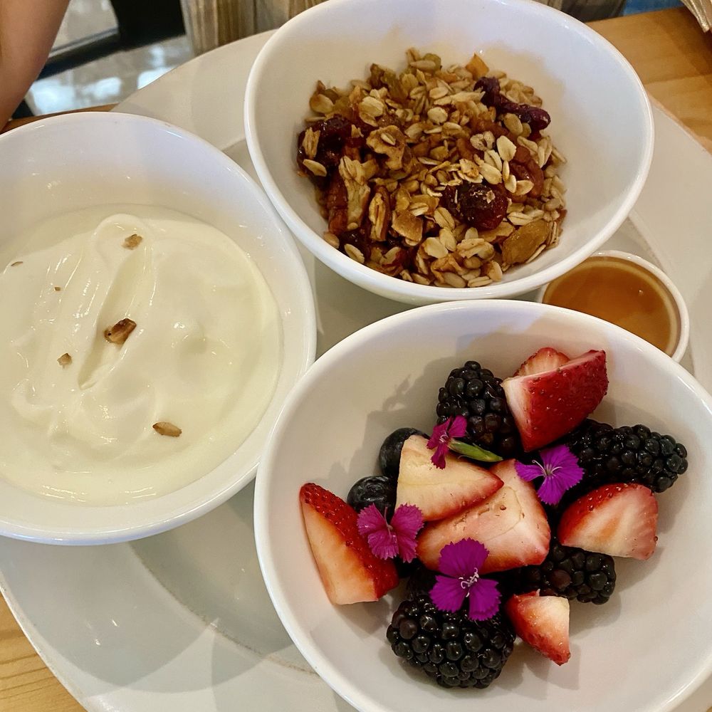 The Wayback Cafe and Cottages - Yogurt parfait - Bed & Breakfast Near Me - Austin, Texas The Wayback Cafe and Cottages - Yogurt parfait - Bed & Breakfast Near Me - Austin, Texas
