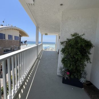 Del Mar Beach Hotel - View outside from 224. - Hotels Near Me - Del Mar, California