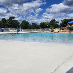 Sea Pirate Campground - poolside.