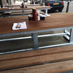Van t Spit - Outdoor seating is heated and blankets provided