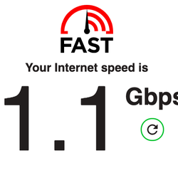 Sundial Communications - Speed test results