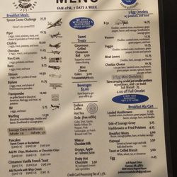 Joe-Lee's Crosswinds Cafe - Updated Breakfast Menu