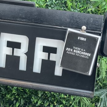 Stirr - There is a 20% surcharge added to your check. - New American Near Me - Dallas, Texas