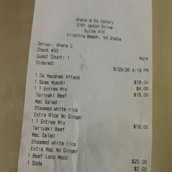 Ohana & Co Eatery - Hawaiian Near Me - Virginia Beach, Virginia Ohana & Co Eatery - Hawaiian Near Me - Virginia Beach, Virginia