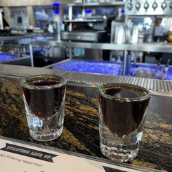 Tavern at the Beach - Fernet shots from the rep