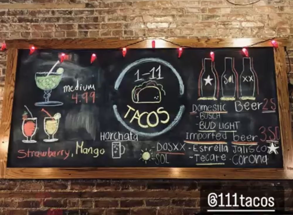 1-11 Tacos