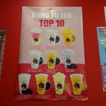Kung Fu Tea - Top ten drinks - Bubble Tea Near Me - San Jose, California Kung Fu Tea - Top ten drinks - Bubble Tea Near Me - San Jose, California