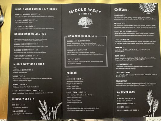 Menu photo 4 Service Bar Columbus, OH