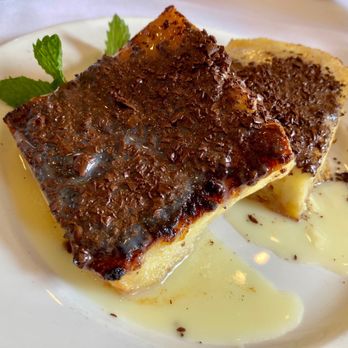 Columbia Restaurant - White Chocolate Bread Pudding - Spanish Near Me - Celebration, Florida Columbia Restaurant - White Chocolate Bread Pudding - Spanish Near Me - Celebration, Florida