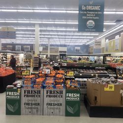 Albertsons - A great selection of organic produce.