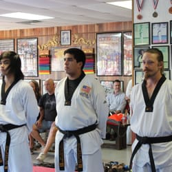 Korea America Taekwondo Academy - Mr. Mora
(Center)