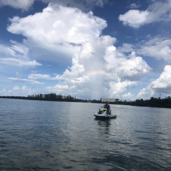 Barefoot Billy's - Look closely, there is a rainbow over guide Barrett - Rafting/Kayaking Near Me - Key West, Florida Barefoot Billy's - Look closely, there is a rainbow over guide Barrett - Rafting/Kayaking Near Me - Key West, Florida