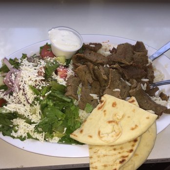 Agora Midtown - Lamb and beef gyro - Mediterranean Near Me - Atlanta, Georgia