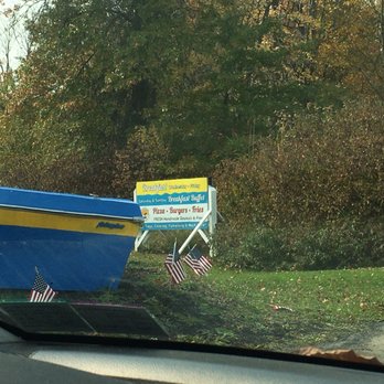 Round The Lake Kitchen - a boat on the road - New American Near Me - Conneaut Lake, Pennsylvania