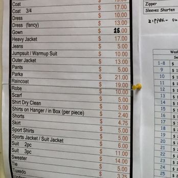 M & M Excellent Cleaner - Prices as of April 2018 - Laundry Services Near Me - New York, New York