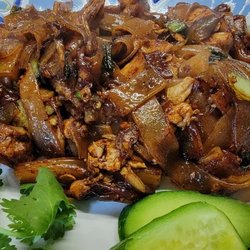 Satay BBQ - Char Kueh Tiao (Flat Rice Noodle Stir Fry)