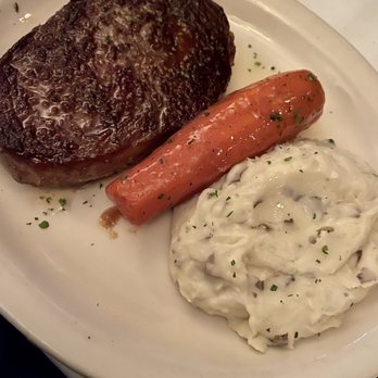 Bob's Steak & Chop House - 14oz ribeye, glazed carrot, smashed potatoes - Steakhouses Near Me - Plano, Texas Bob's Steak & Chop House - 14oz ribeye, glazed carrot, smashed potatoes - Steakhouses Near Me - Plano, Texas