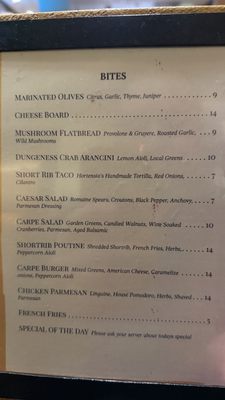 Menu photo 3 Carpe Diem Restaurant & Bar Napa, CA Menu photo 3 Carpe Diem Restaurant & Bar Napa, CA