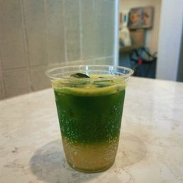 Matcha Passionfruit Tonic