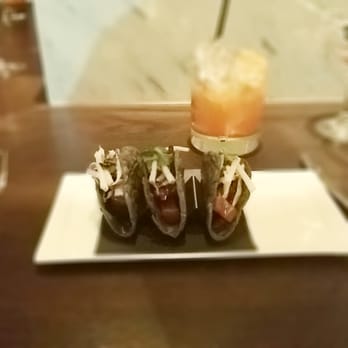 Cache Restaurant - Tuna tacos. They were great Saturday night, but Wednesday they lacked the ginger/umami zing. Inconsistent. - New American Near Me - Little Rock, Arkansas Cache Restaurant - Tuna tacos. They were great Saturday night, but Wednesday they lacked the ginger/umami zing. Inconsistent. - New American Near Me - Little Rock, Arkansas