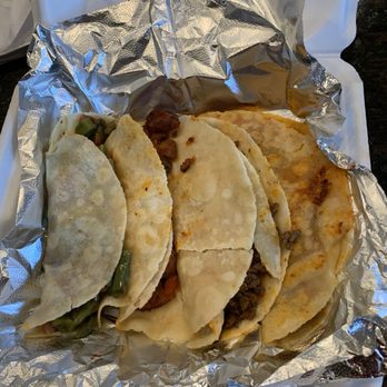 Dos Tacos - VST. TACO Vegan Asada, VST. TACO Vegan Chorizo, VST. TACO Vegan Pastor - Tacos Near Me - Katy, Texas
