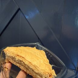 Baklava needed a little extra honey Baklava needed a little extra honey
