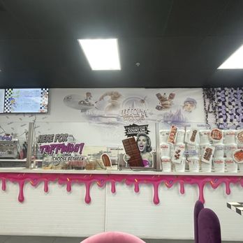 ChocoLit Cafe - Look at all those buckets on Nutella - Cafes Near Me - Roseville, California
