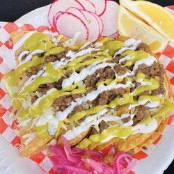 Birria El Tacocho - Fried potato tacos with choice of meat