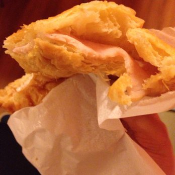 Sunnys Donuts - Affordable & yummy croissant ham & cheese. A great snack - Donuts Near Me - Ukiah, California