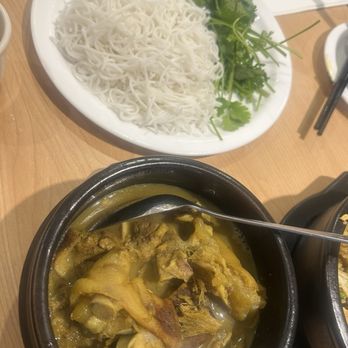 Crab Hot Lau - pork trotter with vermicelli - Hot Pot Near Me - Vancouver, British Columbia
