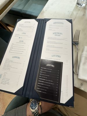 Menu photo 1 Sadelle's at Kith Toronto Toronto, ON