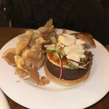 Clover Club - Veggie Burger - Lounges Near Me - Brooklyn, New York