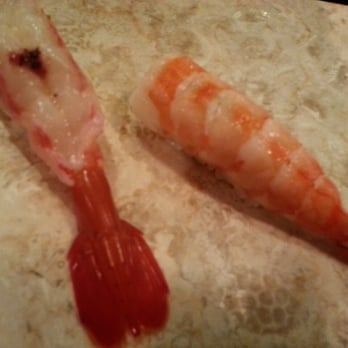 Sapporo Sushi - Raw shrimp & cooked shrimp! The best! - Japanese Near Me - Long Beach, California