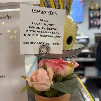 The Healthy Bee - Immunity tea is my favorite. These are the ingredients. - Coffee & Tea Near Me - Monroe, Ohio