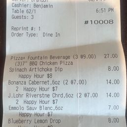 Had $50 gift card and claimed they could only take off $8 in food.