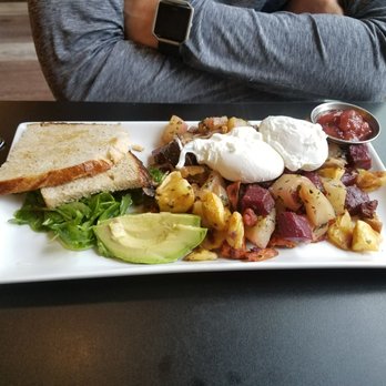 Jam! - Beet and poached egg dish - Breakfast & Brunch Near Me - Bozeman, Montana